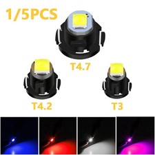 1x/5x T3/T4.2/T4.7 cunha painel de LED lâmpadas lâmpada de carro luz de instrumento, usado comprar usado  Enviando para Brazil