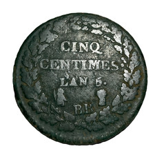 Centimes 5 bb d'occasion  Vitry-le-François
