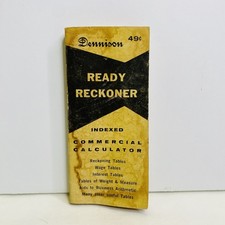 Ready Reckoner & Commercial Calculator W/ Business Arithmetic 1960 Pocket Book comprar usado  Enviando para Brazil