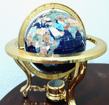 Tabletop globe gemstone for sale  Austin