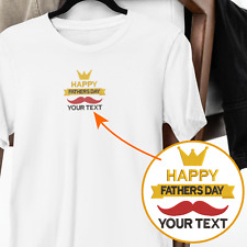 Bordado Personalizado Su Texto Happy Padre Día Papá Amor Familiar comprar usado  Enviando para Brazil