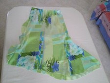Gonna voile verde usato  Roma