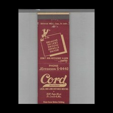 Matchbook cover trucking for sale  Raymond