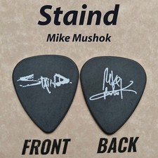 1 (UMA) palheta de guitarra Staind Rock Band assinatura MM (W1-6289) comprar usado  Enviando para Brazil