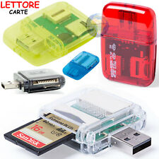 Lettore carte microsd usato  Vigevano