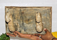 1900's Vintage Cabide de Pedra Branca Formato de Elefante Artesanal Antigo Original comprar usado  Enviando para Brazil