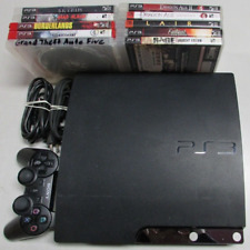 Paquete de consola Sony PS3 Slim 160 GB CECH2501A (10 juegos, 1 controlador) PROBADO segunda mano  Embacar hacia Argentina