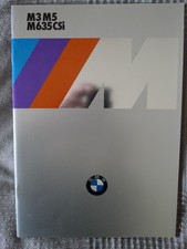 Catalogue bmw m635csi d'occasion  Le Touquet-Paris-Plage