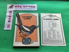Libretto opera gazza usato Libretto opera gazza usato  Villarbasse