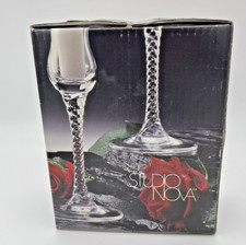 2 castiçais de vidro cristal Studio Nova Venice, usado comprar usado  Enviando para Brazil