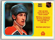 1982-83 O-Pee-Chee #242 Wayne Gretzky 1981-82 líder de gol vencedor do jogo da NHL, usado comprar usado  Enviando para Brazil