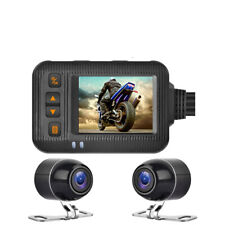 Câmera traseira frontal à prova d'água Dash Cam gravador de vídeo DVR motocicleta visão noturna comprar usado  Enviando para Brazil