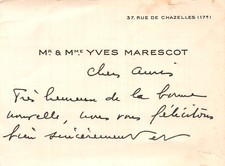 Mme yves marescot d'occasion Mme yves marescot d'occasion  France