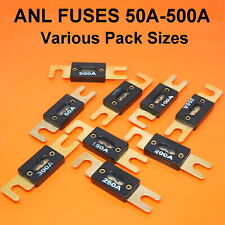 Fusíveis fusíveis folheados a ouro ANL áudio veicular 50A 80A 100A 150A 200A 250A 300A 350A 500A, usado comprar usado  Enviando para Brazil