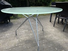 Glastisch rund 120 gebraucht kaufen  Hamburg