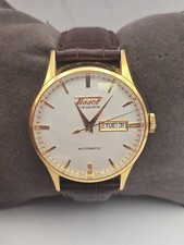 Usado, Relógio de pulso masculino Tissot Visodate Heritage fabricado na Suíça automático tom dourado data do dia comprar usado  Enviando para Brazil