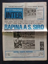 Giornale settimana inter usato  Italia