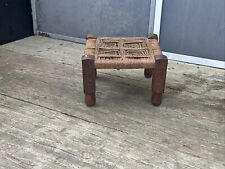 Sgabello puff teak usato  Vicoforte