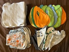 Paños y baberos para eructos de 40 piezas segunda mano  Embacar hacia Mexico