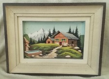 Tableau ancien montagne d'occasion  Tarare