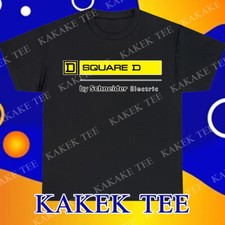 Nueva Camiseta Cuadrada D Logo Equipo Eléctrico Divertida Talla S a 5XL segunda mano  Embacar hacia Mexico