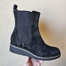 Bota Cole Haan Feminina 7B Sapato Preto Johanna Wedge Chelsea Tornozelo Impermeável comprar usado  Enviando para Brazil