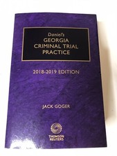Daniel's Georgia Criminal Trial Practice 2018-2019 Edition comprar usado  Enviando para Brazil