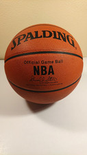 Bola de jogo oficial de couro genuíno Spalding David Stern c. anos 90 comprar usado  Enviando para Brazil
