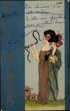 Jugendstil künstler litho gebraucht kaufen  Berlin