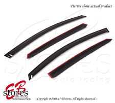 Black Fumê Out-Channel Defletor Ventilação Viseira 4pcs para 2013-2015 Nissan Sentra comprar usado  Enviando para Brazil