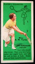 Usado, TÊNIS FEMININO Yorke Volley Vintage 1930's Card FE02 comprar usado  Enviando para Brazil