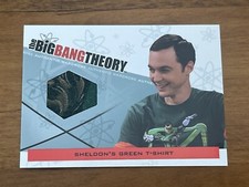 Camiseta verde Big Bang Theory Sheldon’s 2012 VARIANTE fantasia cartão guarda-roupa comprar usado  Enviando para Brazil