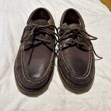 Sapato Sperry Gold Cup Top Sider AO 3 Olhos Vibram Lug Barco STS13613 Marrom 9M Raro!, usado comprar usado  Enviando para Brazil