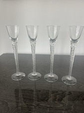 twisted stem glasses for sale  KNOTTINGLEY