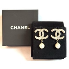 Chanel hrringe drop gebraucht kaufen  Berlin