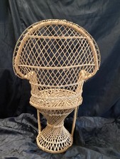 Peacock fan back for sale  WOODHALL SPA