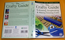 Crafty Guide To Knitting, Greetings Cards And Scrapbooking (3-Disc Set) segunda mano  Embacar hacia Mexico