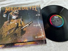 MEGADETH "So Far, So Good, So What!" Rainbow Capitol Label LP, NM in orig shrink comprar usado  Enviando para Brazil