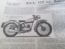 Bsa bantam test for sale  BRIGHTON