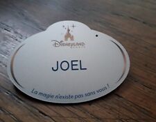 Name tag disneyland d'occasion  Saint-Dizier