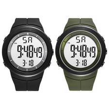 Relógio de pulso masculino militar esportes ao ar livre pulseira de borracha digital luminoso à prova d'água comprar usado Relógio de pulso masculino militar esportes ao ar livre pulseira de borracha digital luminoso à prova d'água comprar usado  Enviando para Brazil