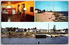 Usado, Stemac's Bay View Motor Court, Gladstone, Michigan Multi View - Cartão postal comprar usado  Enviando para Brazil