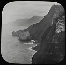 Lanterna mágica de vidro Slide Costa Norte de St Anna C1890 foto antiga Madeira comprar usado  Enviando para Brazil