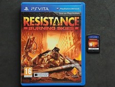RESISTANCE BURNING SKIES-PS VITA-PLAYSTATION PSVITA-PAL ESPAÑA-COMPLETO- comprar usado  Enviando para Brazil