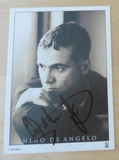 Nino angelo autogrammkarte gebraucht kaufen  Chemnitz