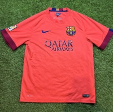 Kit de camisa de futebol Nike FC Barcelona 2014 masculino grande rosa comprar usado  Enviando para Brazil