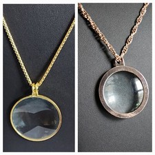 Magnifying glass necklace for sale  Athens