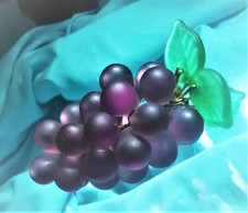 Weintrauben glas kunst gebraucht kaufen  München