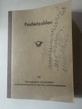 Postleitzahlenbuch deutschland gebraucht kaufen  Vilseck
