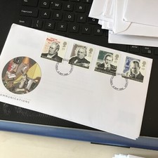 Stamps first day for sale  WARRINGTON